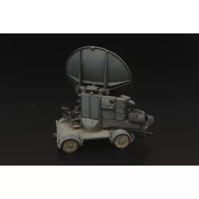 Hauler FuSE 62D Würzburg radar – fegyverrendszer makett