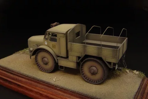 Hauler Skoda RSO wheeled tractor – járműmakett