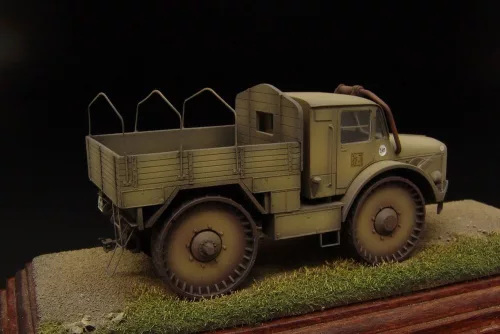 Hauler Skoda RSO wheeled tractor – járműmakett
