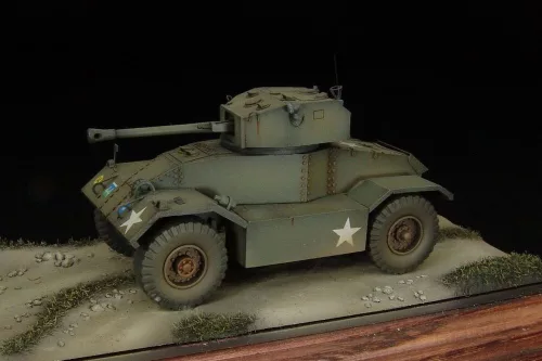 Hauler AEC Mk III armored vehicle – járműmakett
