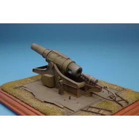 Hauler 42cm Haubitze M 17(t) – fegyverrendszer makett