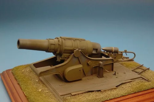 Hauler 42cm Haubitze M 17(t) – fegyverrendszer makett