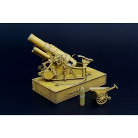   Hauler Skoda 30,5cm Siege Howitzer – fegyverrendszer makett