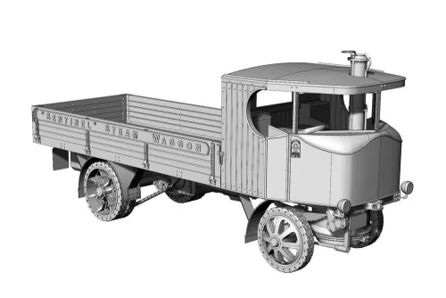 Hauler Skoda-Sentinel – járműmakett