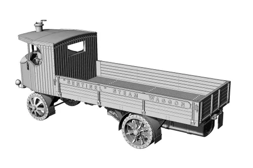Hauler Skoda-Sentinel – járműmakett