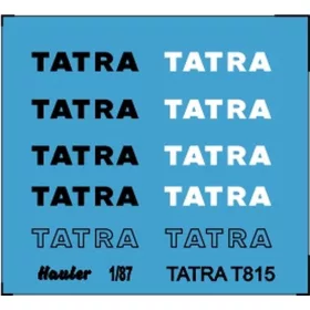 Hauler T815 decal – matrica