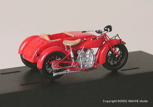 Hauler Indian SCOUT - sidecar 1928 – járműmakett