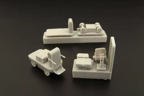 Hauler PRAGA electrtic cart (jesterka) 2pcs – 1:87 járműmakett