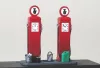 Hauler Petrol pump y 1925-50 – dioráma kellék makett