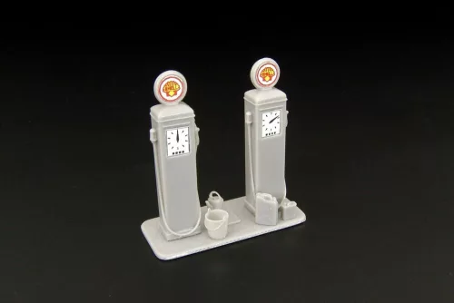 Hauler Petrol pump y 1925-50 – dioráma kellék makett