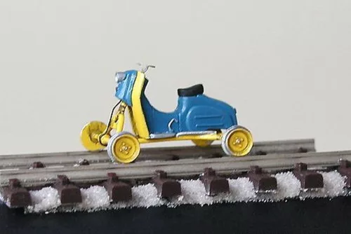 Hauler Simson KR 50-railway motocycle – járműmakett