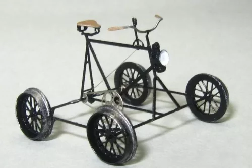 Hauler Draisine - Brennabor Mod I – járműmakett