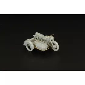 Hauler BMW R 69 &Steib 500 y 1956 – járműmakett