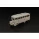 Hauler Praga M120 001 railway bus – járműmakett