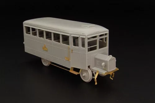 Hauler Praga M120 001 railway bus – járműmakett
