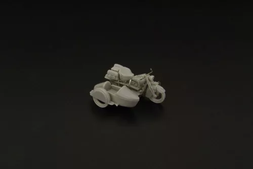 Hauler Indian FOUR -sidecar 1940y – járműmakett