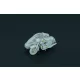 Hauler JW 250 ,,Kývačka‘‘ r 1956 w sidecar Velorex 560 – járműmakett