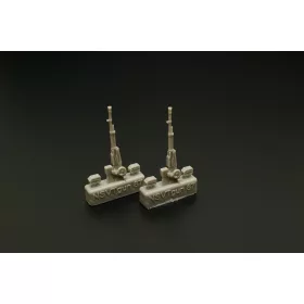   Hauler NSVT 12,7mm tank heavy machine gun (2pcs) – fegyverrendszer makett