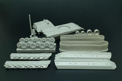 Hauler E-100 with KRUPP TURRET – 1:87 harcjármű makett