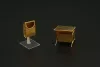 Hauler Street garbage bin (5pcs) – utcai szemetes-készlet