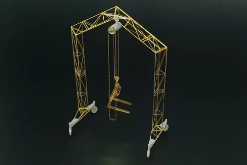 Hauler German 1,5t portal crane – földi kiszolgáló eszköz makett