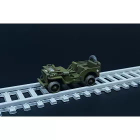 Hauler Jeep / railway Jeep – járműmakett