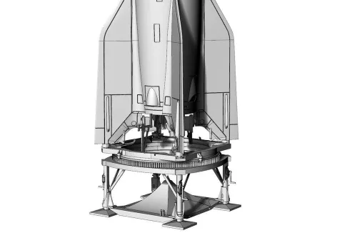 Hauler German rocket V-2/A4 – 1:87 fegyverrendszer makett