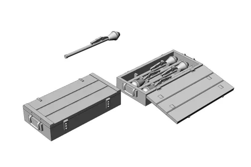 Hauler Panzerfaust with boxes – Panzerfaust és ládakészlet