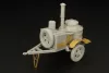 Hauler Soviet field kitchen KP-42 – dioráma kellék makett