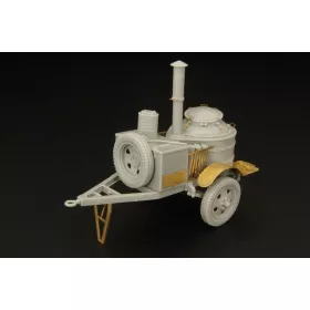   Hauler Soviet field kitchen KP-42 – dioráma kellék makett