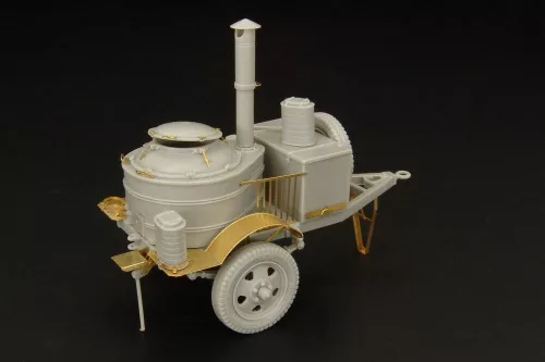 Hauler Soviet field kitchen KP-42 – dioráma kellék makett