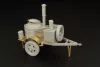 Hauler Soviet field kitchen KP-42 – dioráma kellék makett