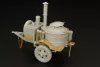 Hauler Soviet field kitchen KP-42 – dioráma kellék makett