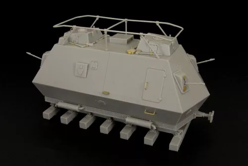 Hauler Steyr K2670 Leichter Panzertriebwagen – dioráma kellék makett