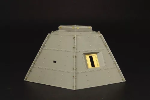 Hauler Japanese steel pillbox – dioráma kellék makett