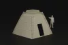 Hauler Japanese steel pillbox – dioráma kellék makett