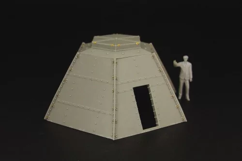 Hauler Japanese steel pillbox – dioráma kellék makett