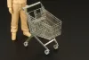 Hauler Shopping cart – dioráma kellék makett