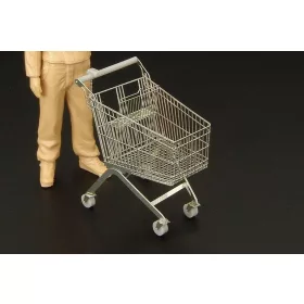 Hauler Shopping cart – dioráma kellék makett