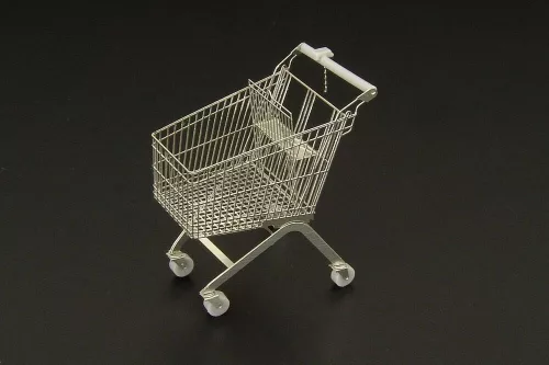 Hauler Shopping cart – dioráma kellék makett