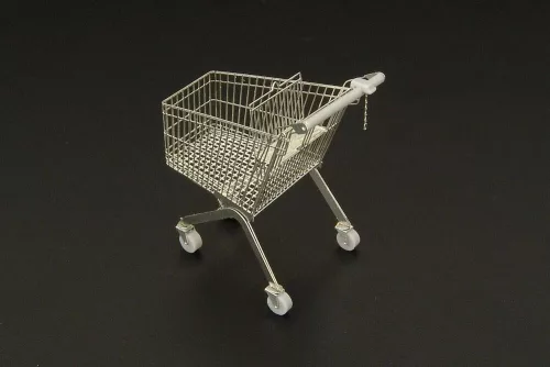 Hauler Shopping cart – dioráma kellék makett