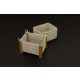 Hauler Steel containers (2pcs) – 1:35 dioráma kellék makett
