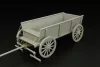 Hauler Farm horse drawn wagon – 1:35 dioráma kellék makett