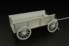 Hauler Farm horse drawn wagon – 1:35 dioráma kellék makett