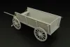 Hauler Farm horse drawn wagon – 1:35 dioráma kellék makett