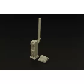 Hauler Small stove – dioráma kellék makett