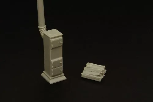 Hauler Small stove – dioráma kellék makett