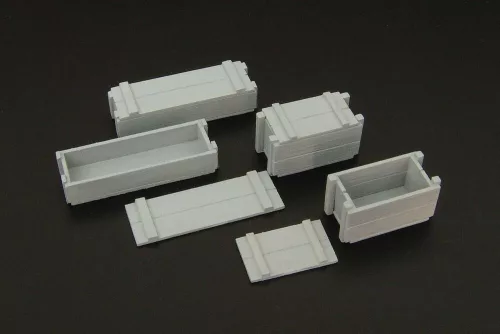 Hauler U S  ammo boxes 75 mm - amerikai 75 mm-es lőszeres ládák