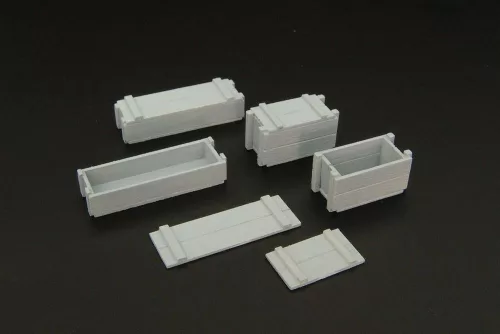 Hauler U S  ammo boxes 75 mm - amerikai 75 mm-es lőszeres ládák