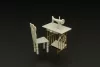 Hauler Singer sewing machine – dioráma kellék makett